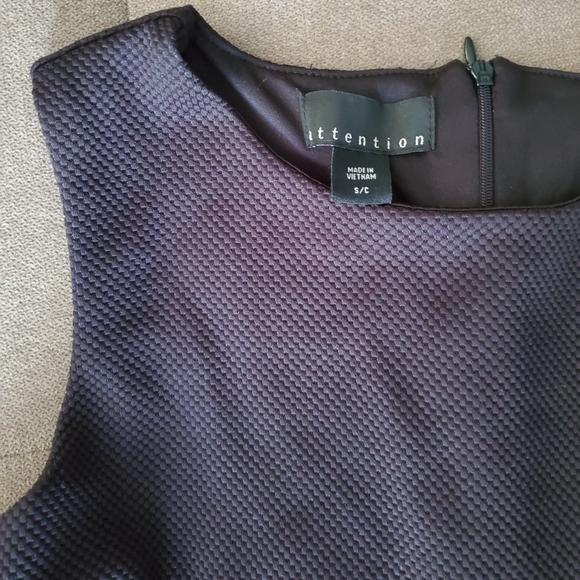 attention Tops - NWOT Black Peplum top